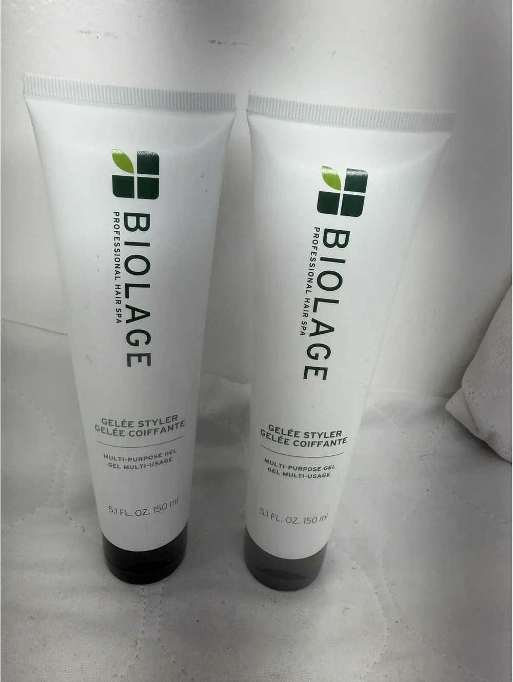 (2 Pack) Biolage Styling Gelée Firm Hold Hair Gel 5oz Adds Shine Control Duo